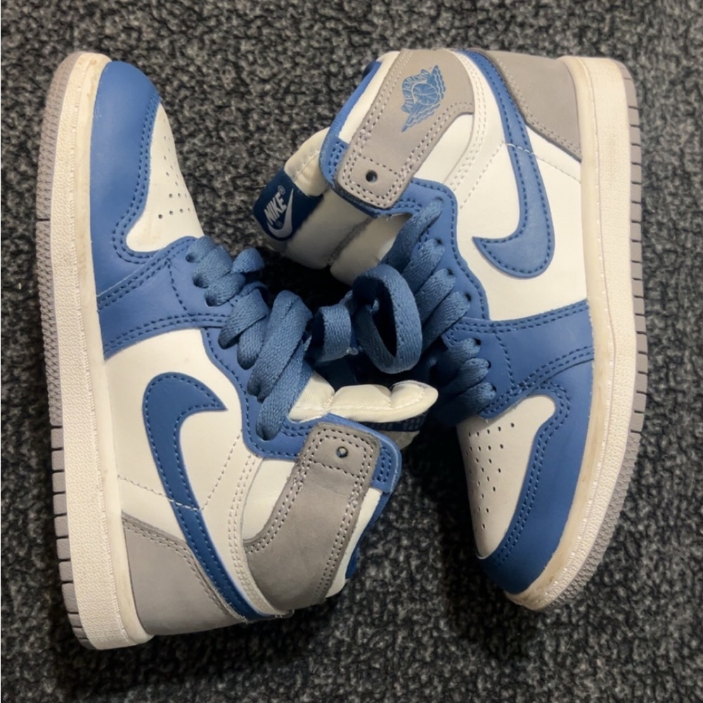 Jordan Kids Sneakers Blue and Gray